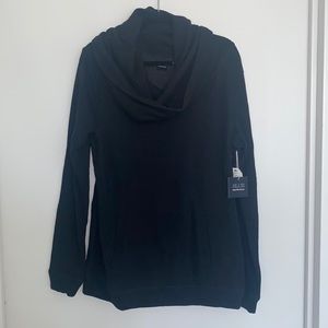 Saks Fifth Ave Blue Label Cowl Neck Sweatshirt Hoodie